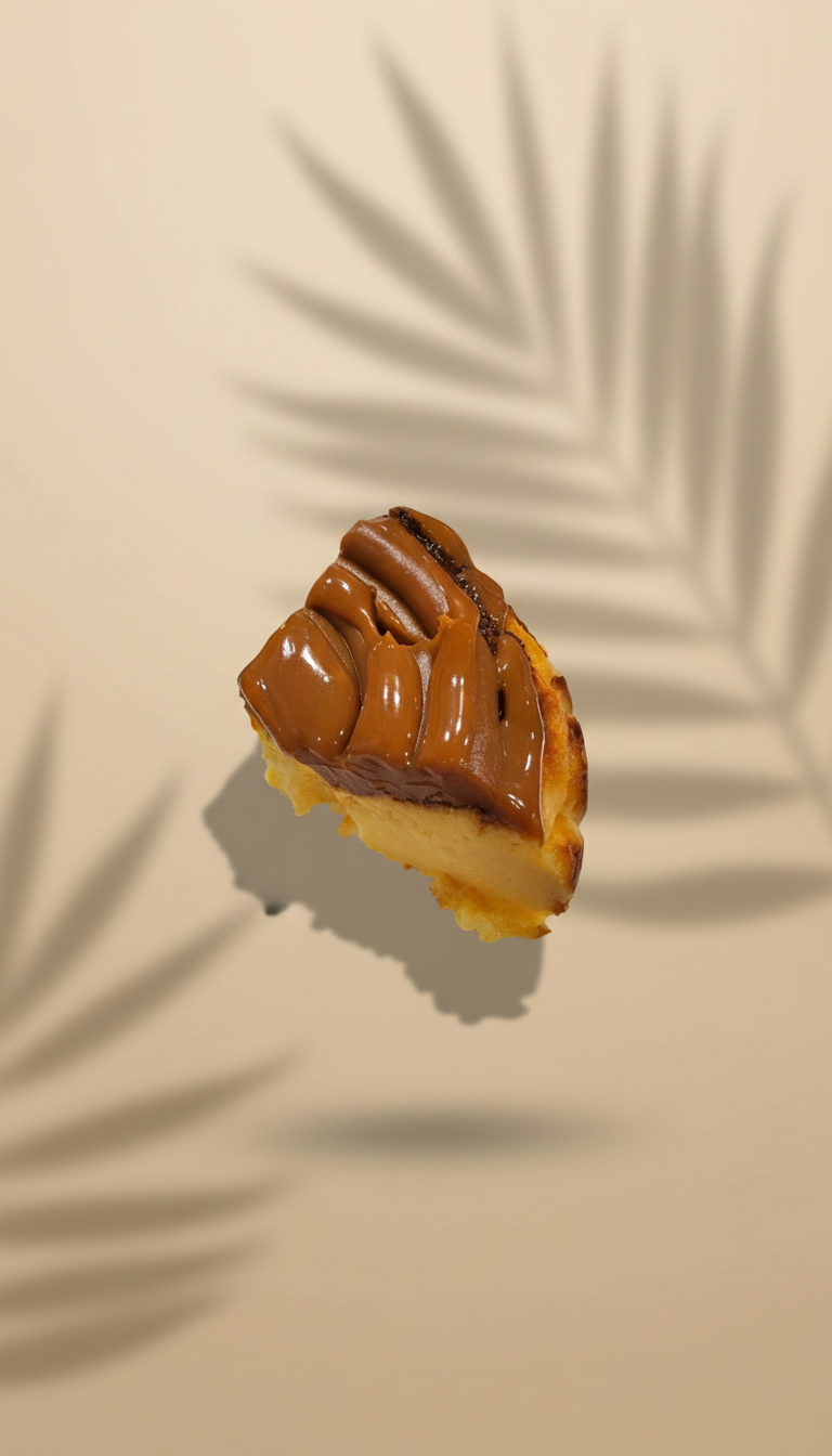 Caramel Slice Dessert Food Photography