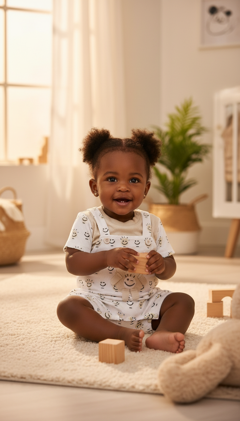 Baby Romper Lifestyle Product Photography