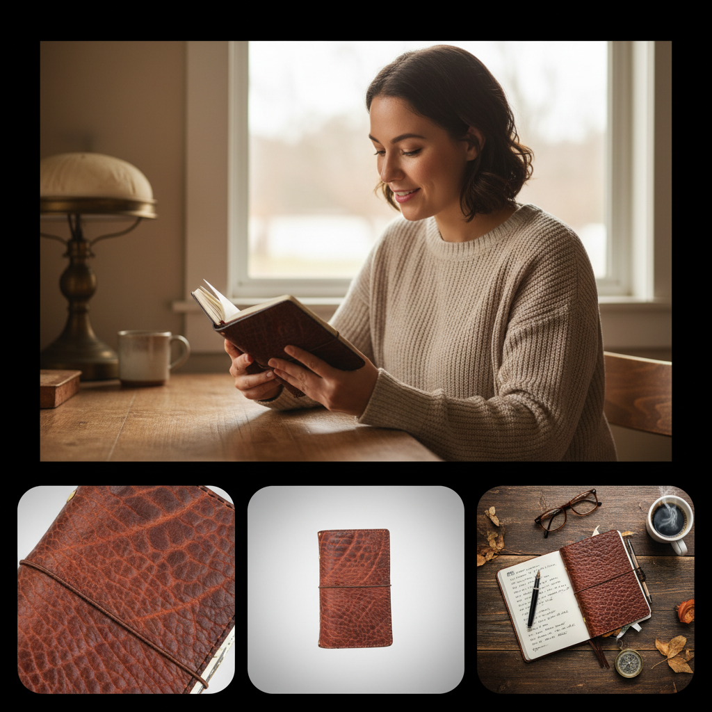 Leather Journal Notebook Cover