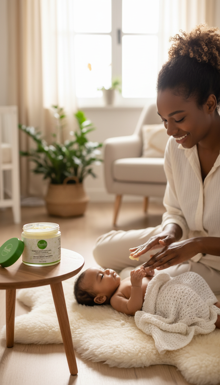 Baby Balm Lifestyle Skincare Photography