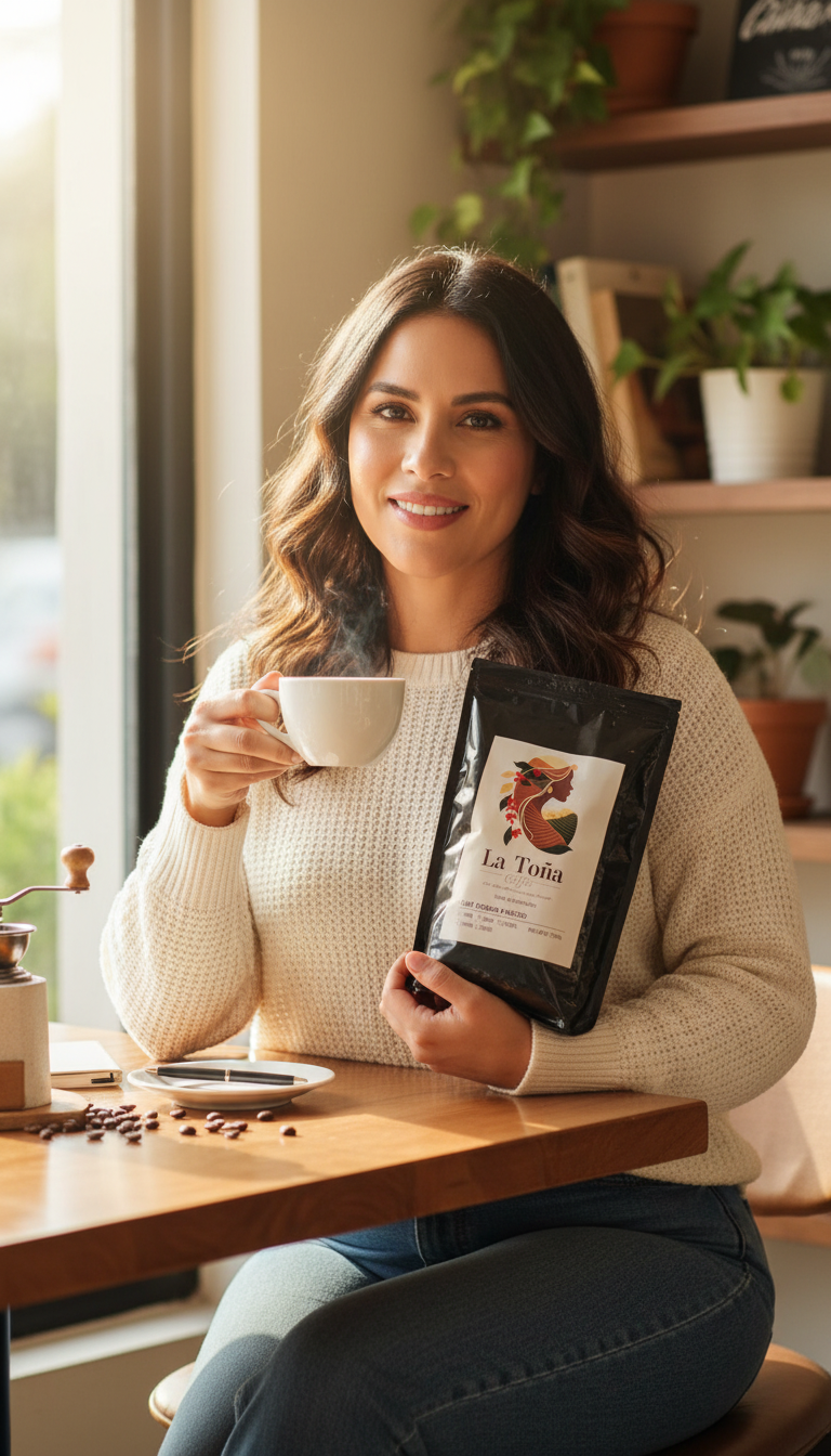 La Toña Coffee Lifestyle Product Photography