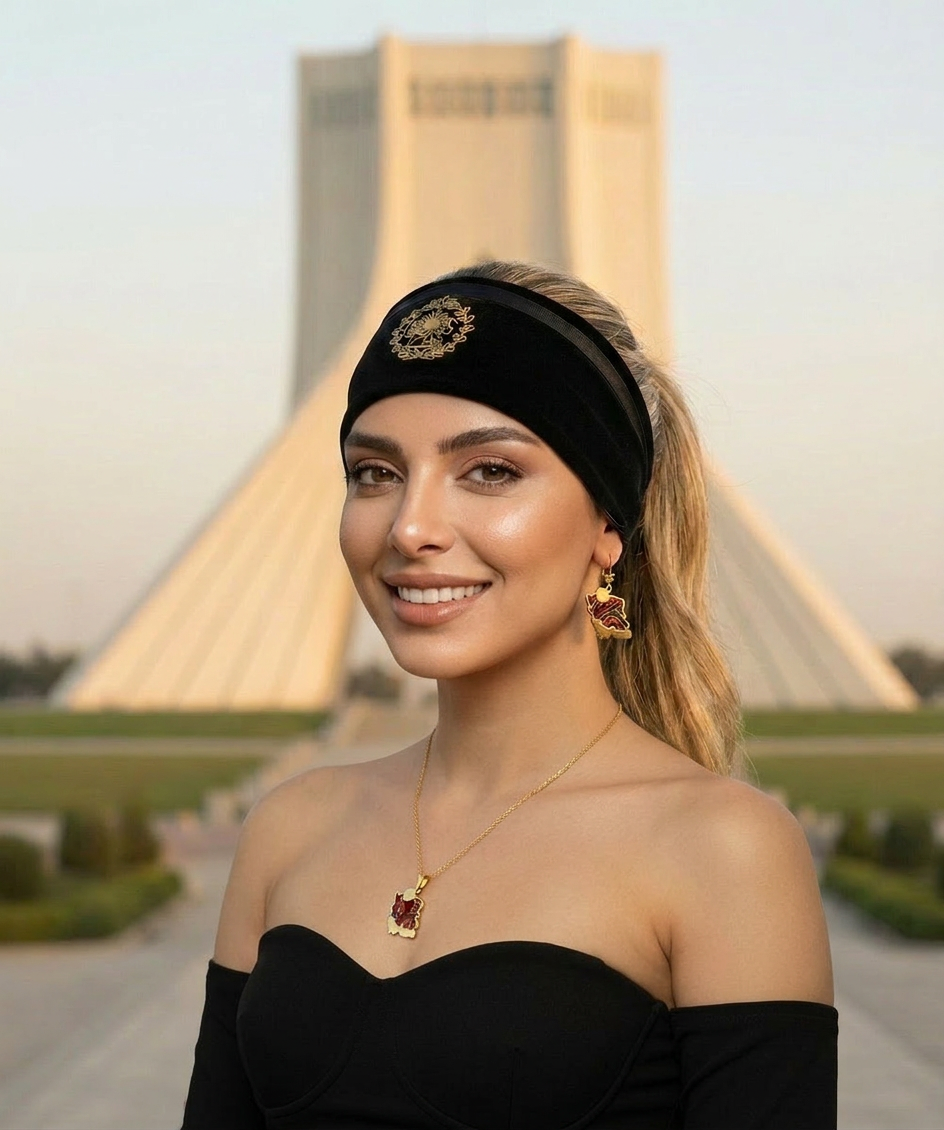 Iran Azadi Tower Portrait Fashion Photography