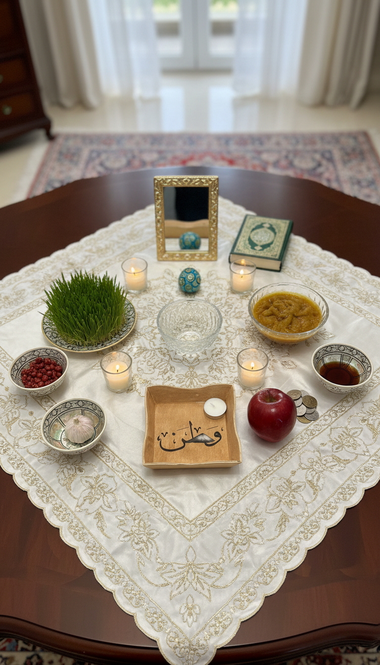 Haft-Sin Nowruz Celebration Still Life Photography