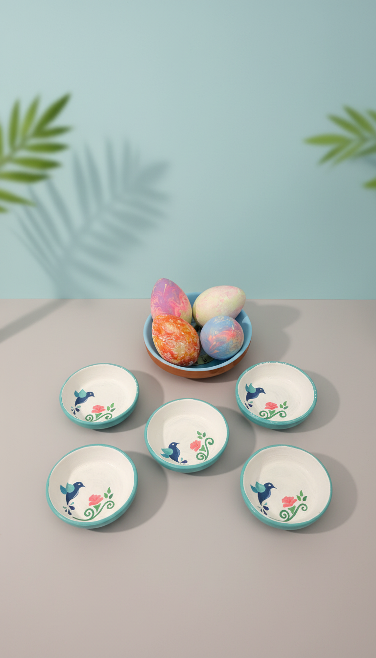 Easter Eggs Bowl Still Life Food Photography