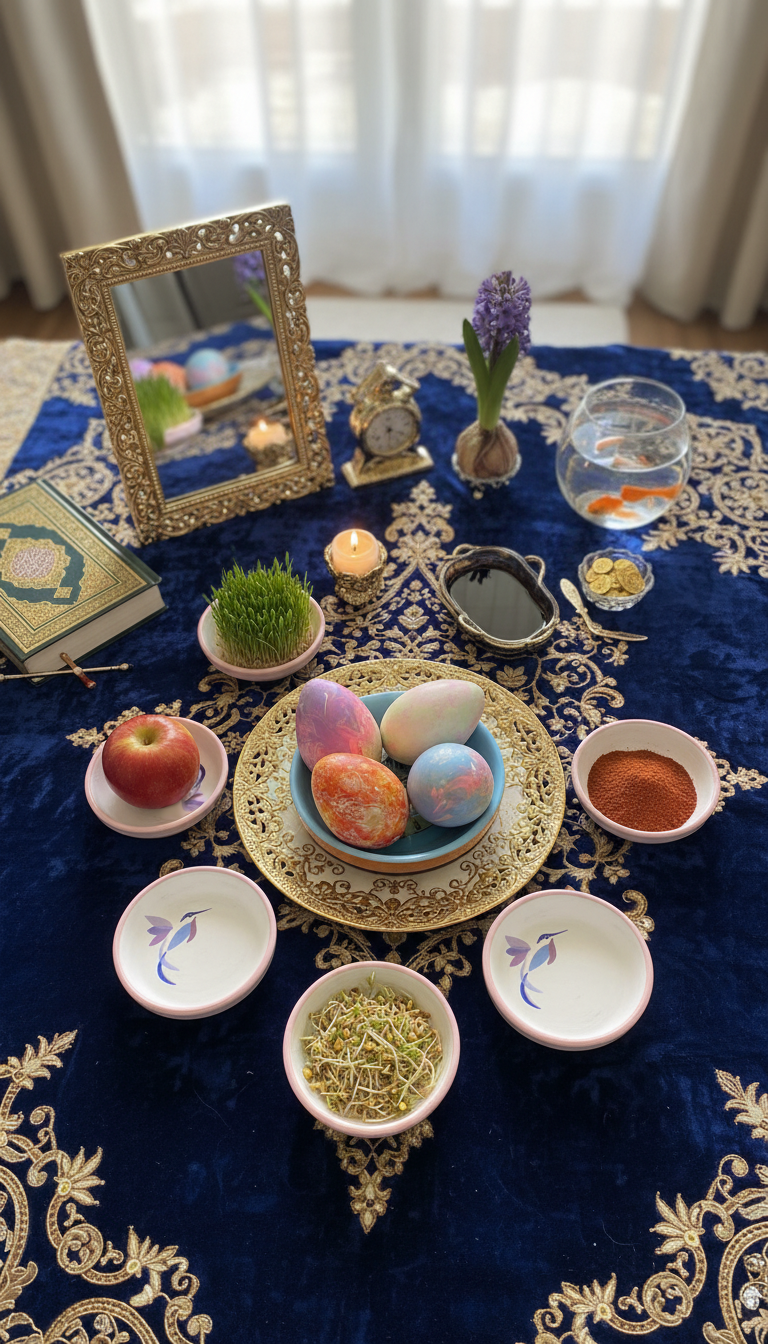 Haft-Seen Nowruz Still Life Holiday Photography