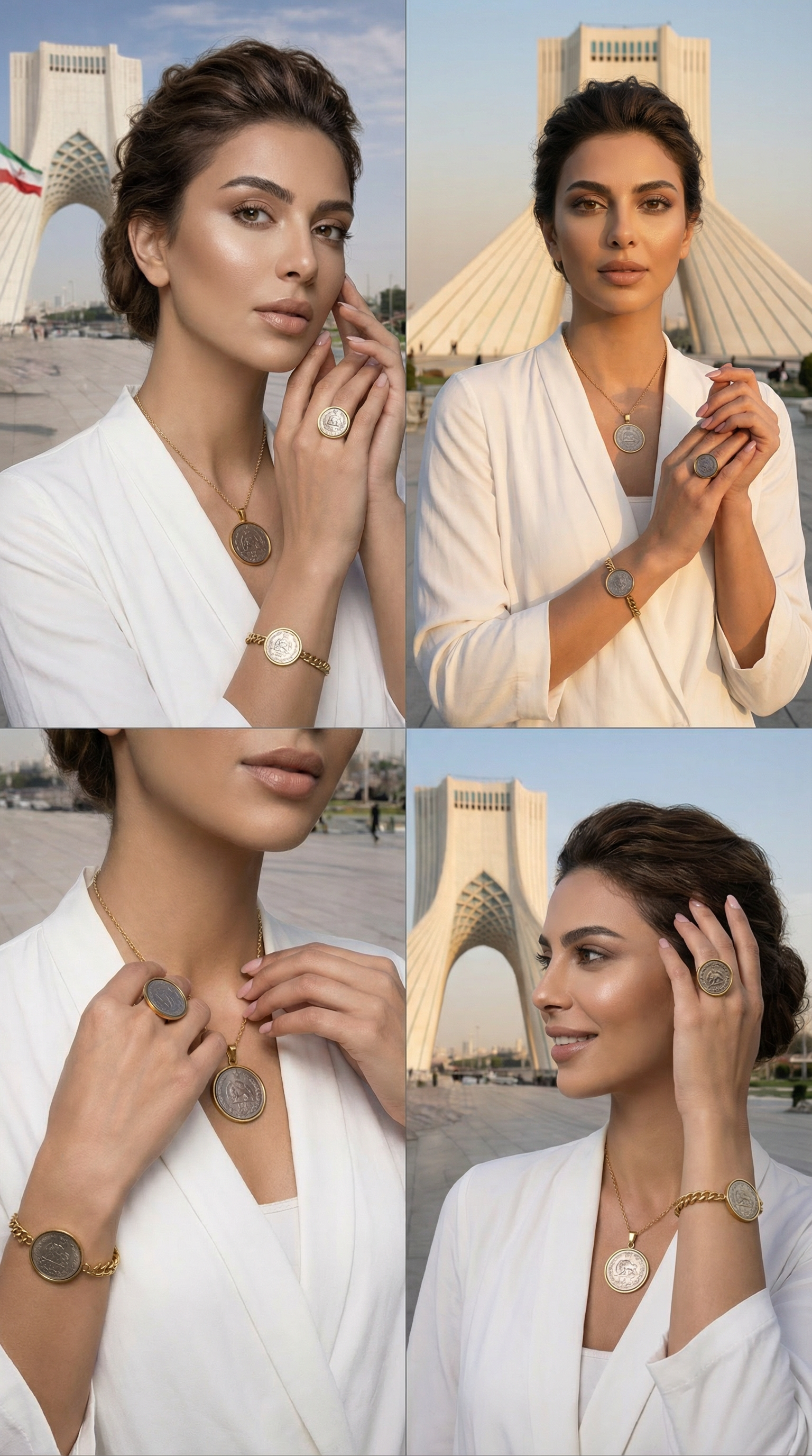 Coin Jewelry Fashion Photography