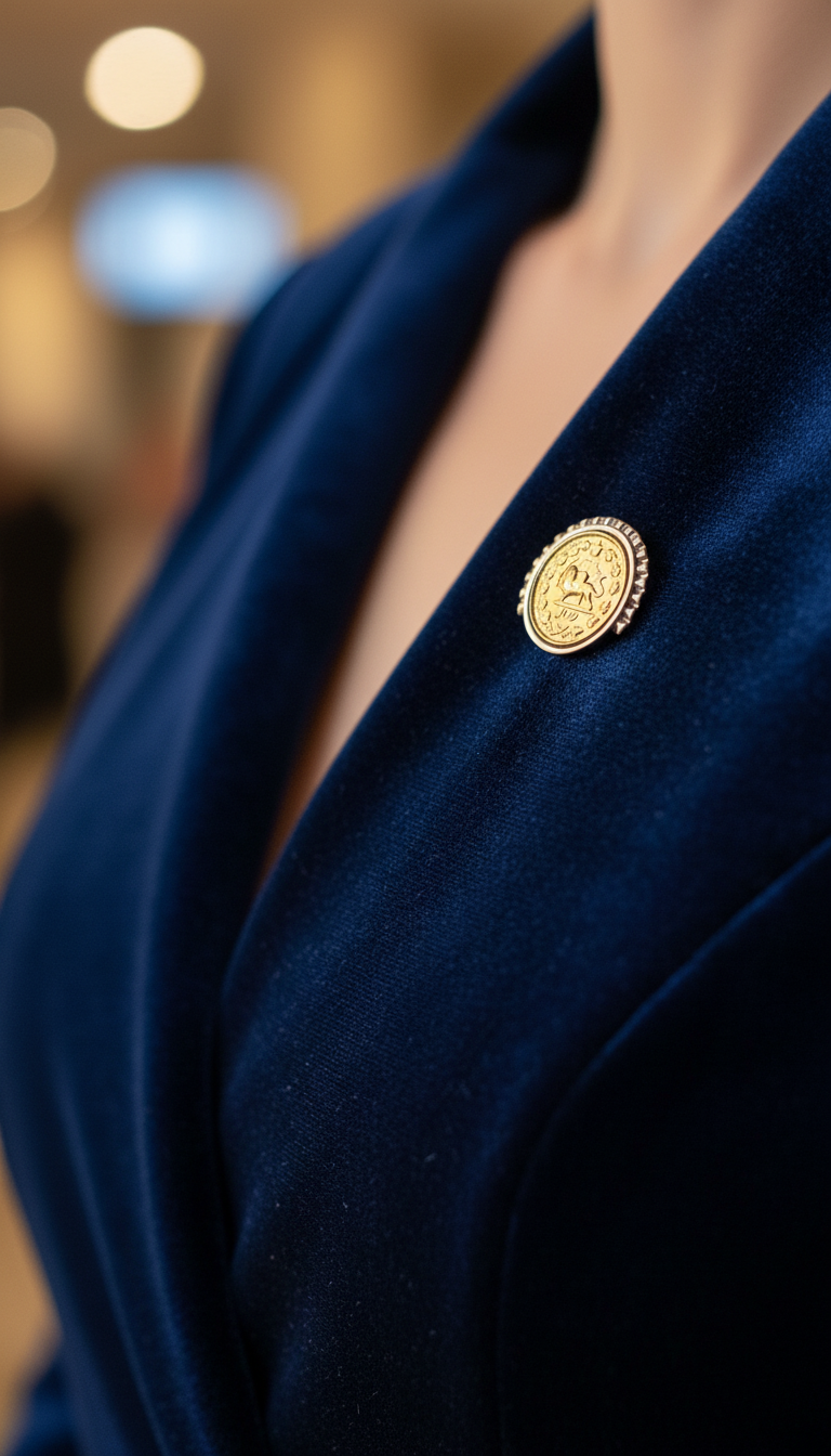 Navy Velvet Blazer Fashion Photography
