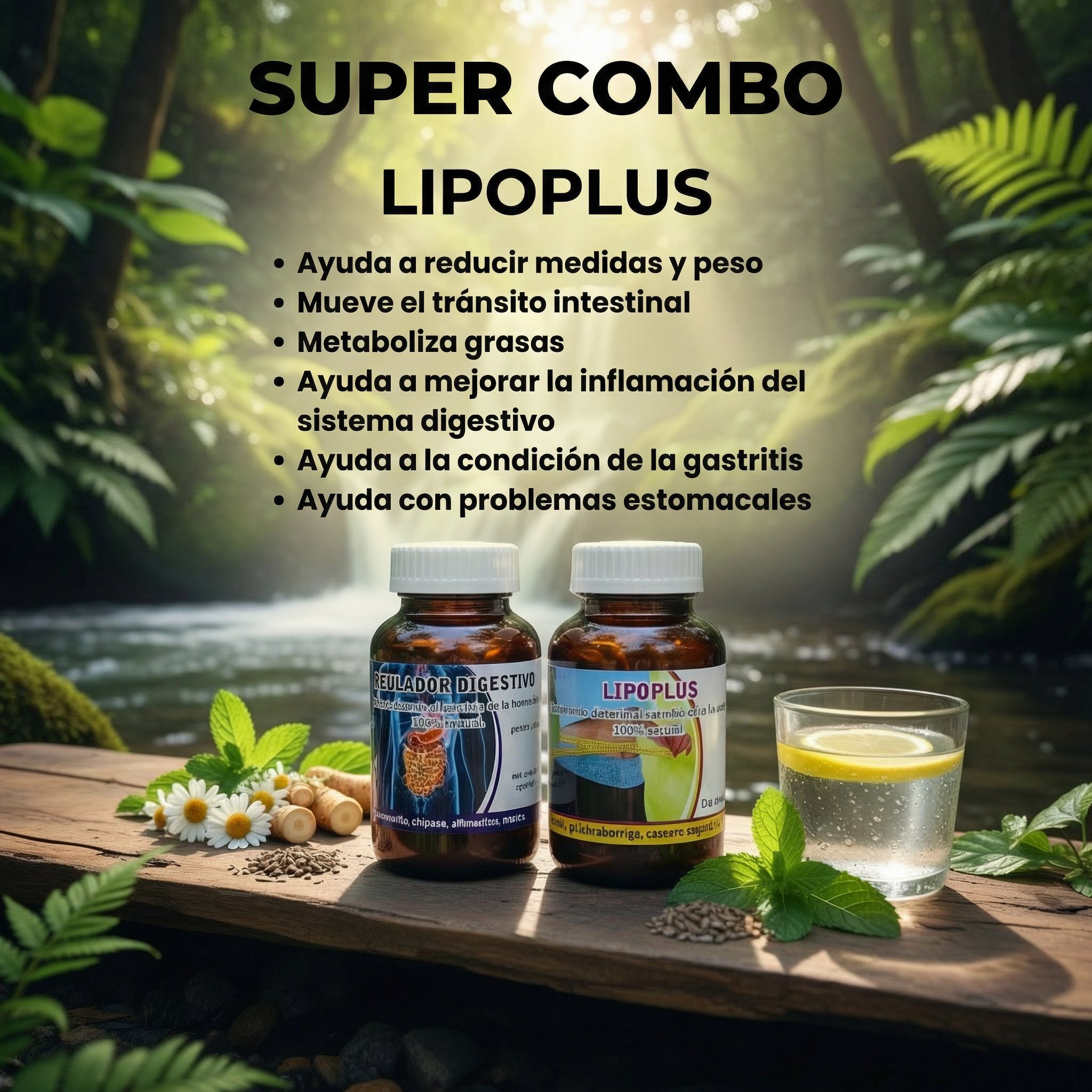 LipoPlus Digestive Health Product Photography