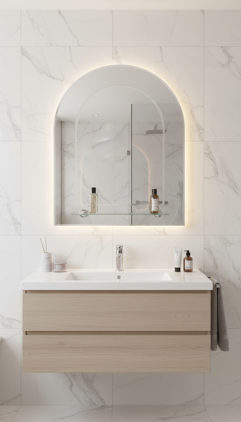 Bathroom Vanity Modern Interior Photography